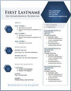 Free cv resume template #79