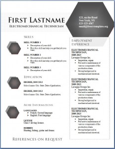 Free cv resume template #85