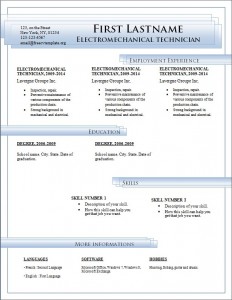 Free cv resume template #184