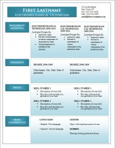 Free word cv resume template #244