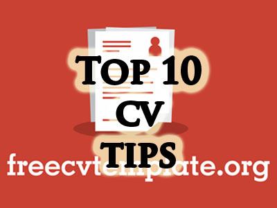 Top 10 CV tips