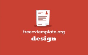 free cv template design