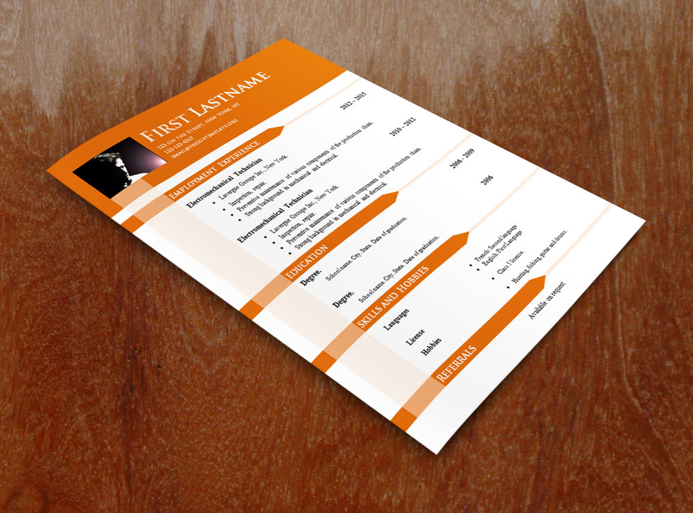 Free cv templates #646 to 652