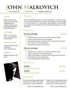 cv_resume_word_template_809