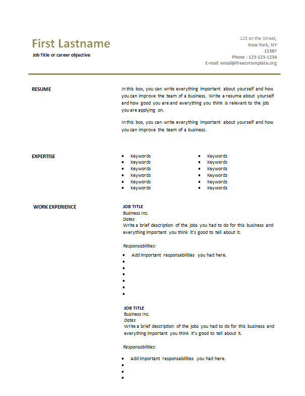 7-free-blank-cv-resume-templates-for-download-get-a-free-cv