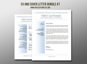 cv and cover letter bundle