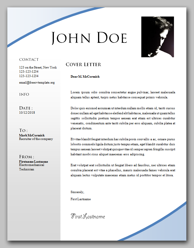 resume cover letter for beginners