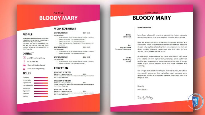Bloody Mary CV