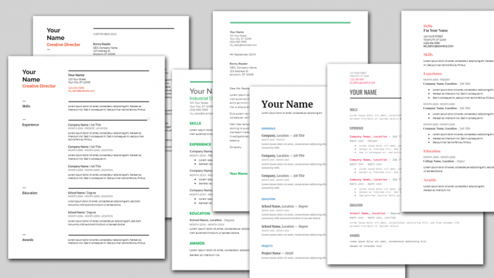 7 Free Google Docs Resume and Cover Letter Templates